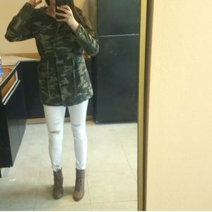 Camo jacket.